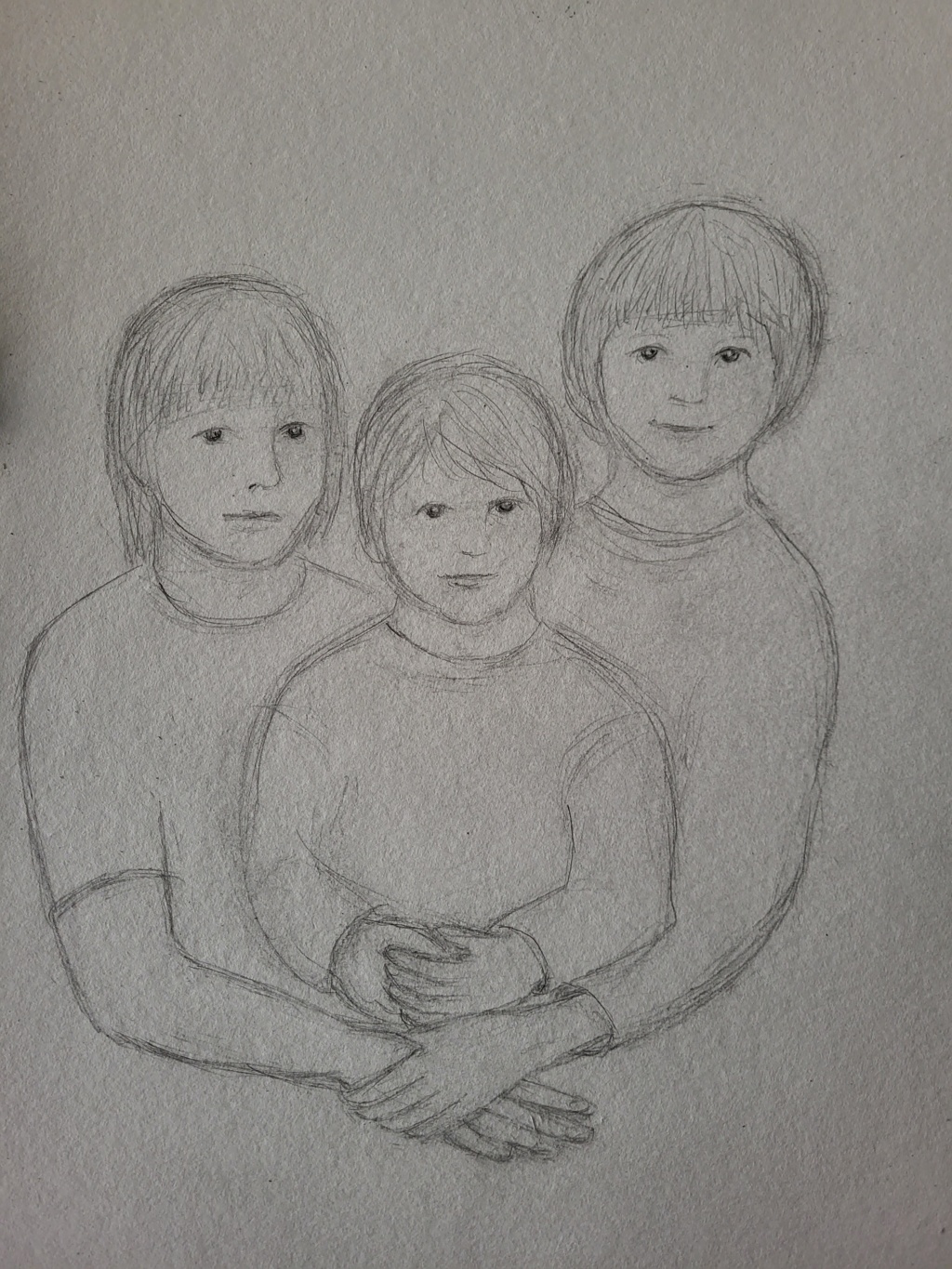 Blyant, mine børnebørn, 2023